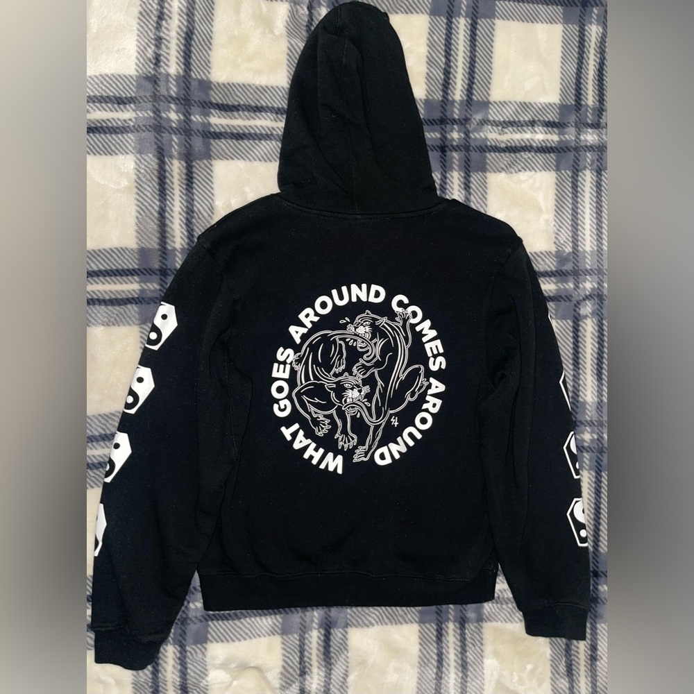 Lurking Class by Sketchy Tank Karma 2 Black Hoodie